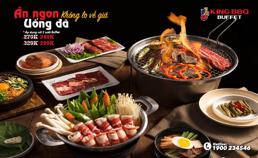 King BBQ – Thương hiệu đồ nướng Hàn Quốc “lâu năm” tại Hà Nội